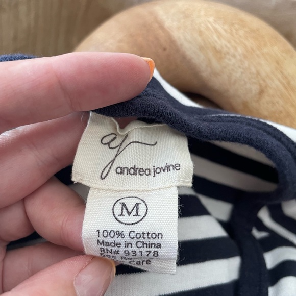 Sleeveless Stripped T-Shirt Dress - size: M - Picture 3 of 5